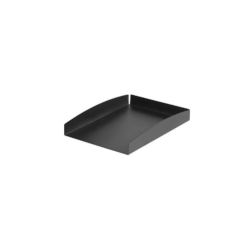 Single Steel Letter Tray – Black 250mm Wide x 350mm Deep x 65mm High