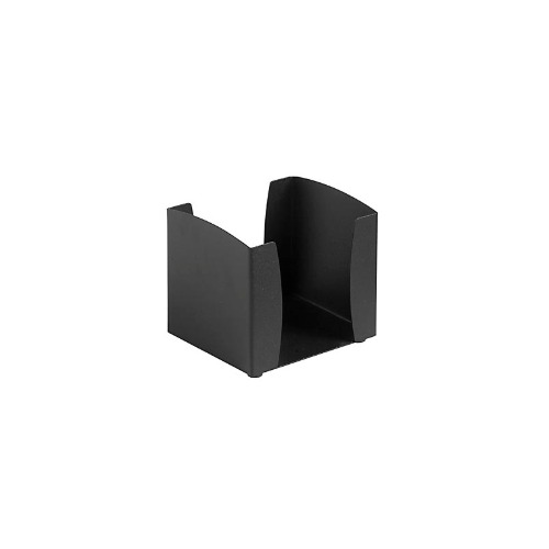 Steel Paper Cube – Black 110mm Wide x 100mm Deep x 110mm High