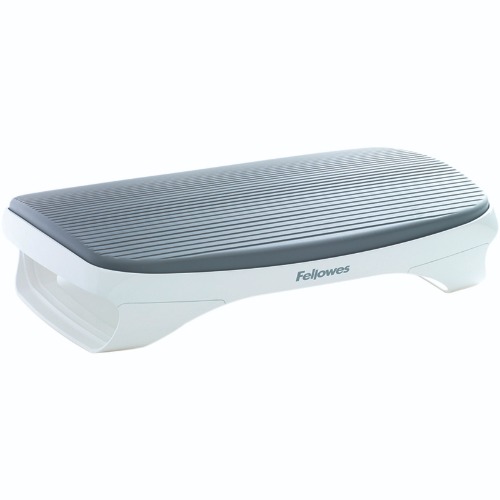 Ergonomic Foot Rest – White Provides comfort & elevation to your feet and legs whilst working