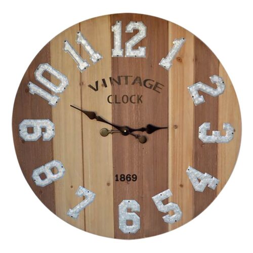 Vintage Wall Clock 80cm Diameter