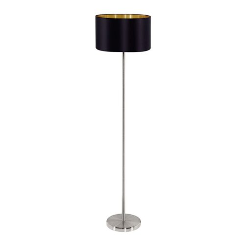 Maserlo Floor Lamp – Black Gold Dimensions: 380mm x 380mm – Height: 1515mm