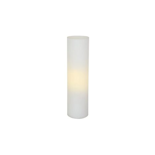 Geo Table Lamp – White Glass – Opal Glass Lamp Shade Dimensions: 120mm x 120mm – Height: 350mm