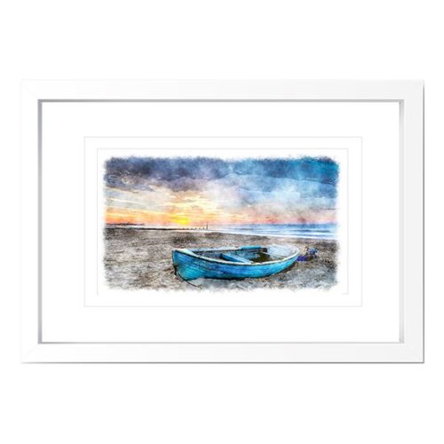 Water Colour Boat A