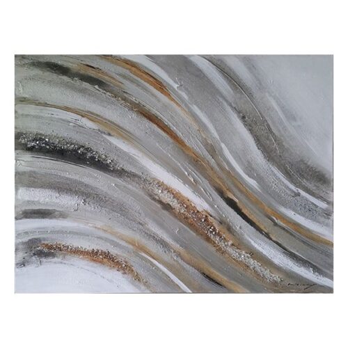Swish Oil Painting B Abstract Oil on Canvas Original Painting Dimensions: 90 X 120 CM