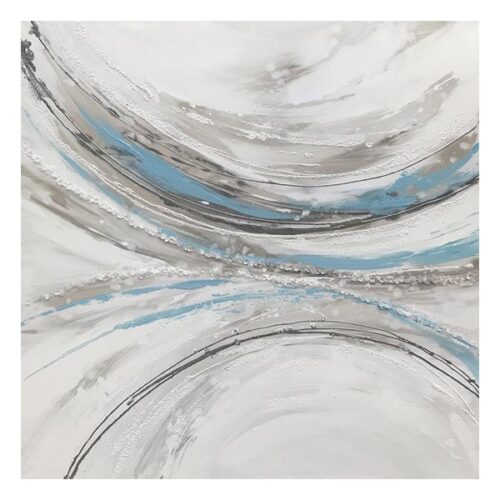 Concave Sky Oil Painting Abstract Oil on Canvas Original Painting Dimensions: 100 X 100 CM