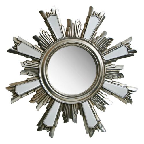 Bernardo Mirror Silver Classic Framed Mirror Multi Dimensional 120 X 120 CM