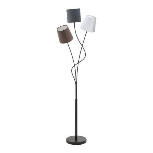 Almedia Floor Lamp – Black Fabric Lamp Shade