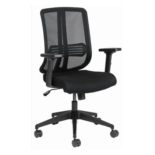 Mila Office Chair Flexible Netted Backrest with Adjustable Lumbar Support