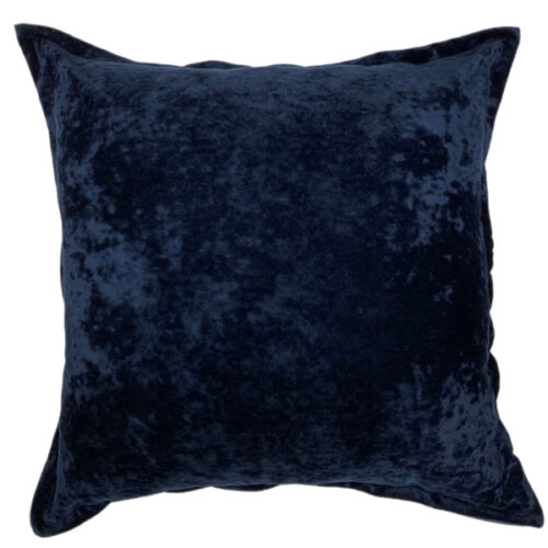 Crushed Navy Scatter Cushion