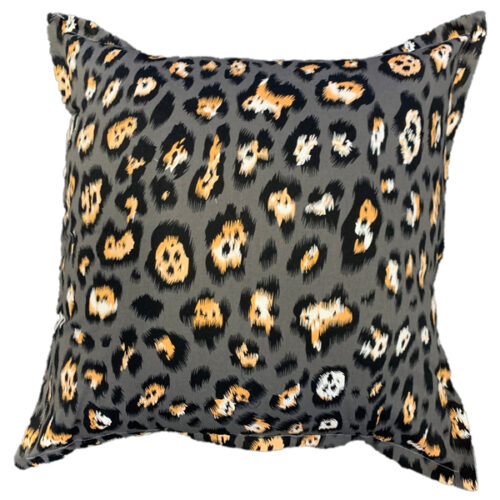 Charcoal Safari Scatter Cushion