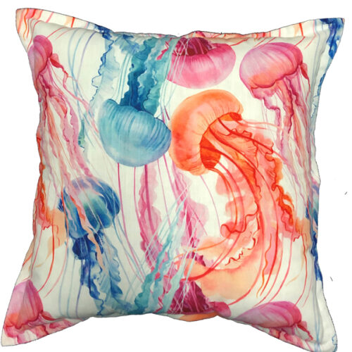 Neon Jelly Fish Scatter Cushion
