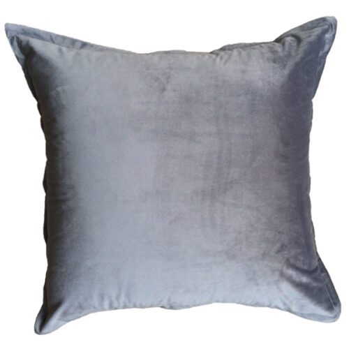 Velvet Grey Scatter Cushion