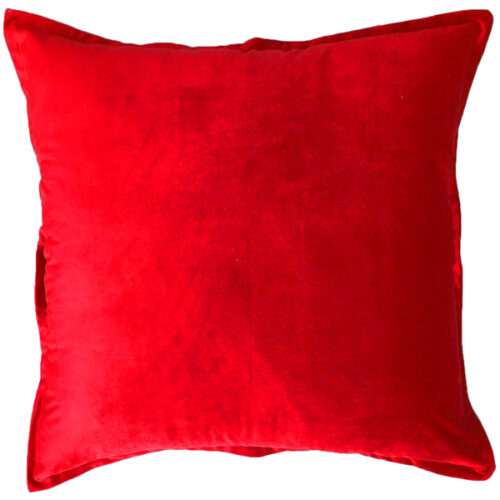 Velvet Red Scatter Cushion