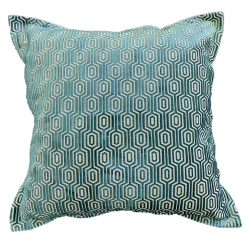 Window Teal Scatter Cushion