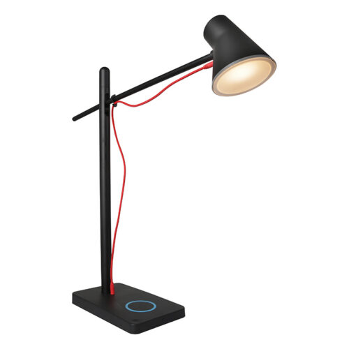 USB Empire Desk Lamp - Black