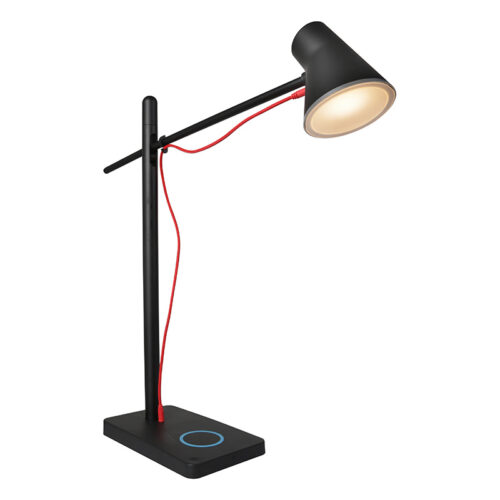 USB Empire Desk Lamp - Black