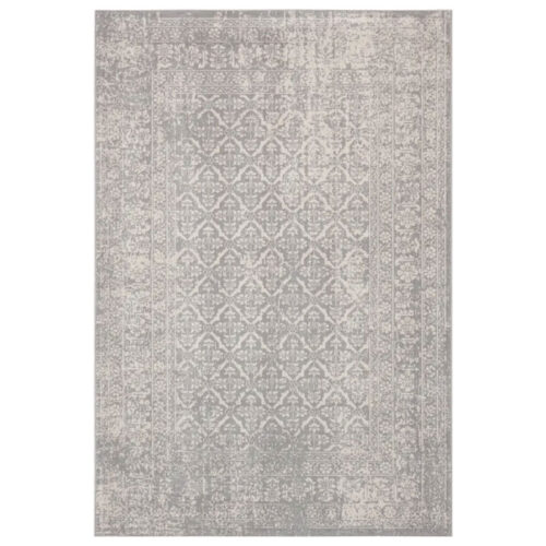 Classic Aged Vintage Floral Medallion Rug