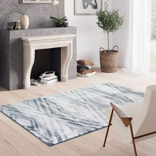 Modern Bohemia Modern Triangular Design Dark Rug