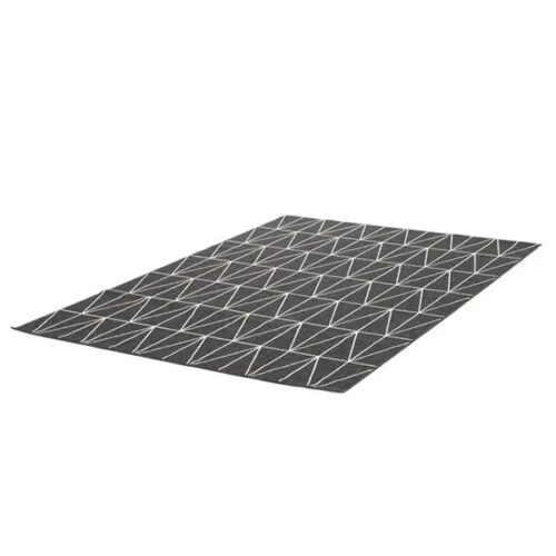 Modern Arrow Inspired Design Dark Rug Indoor & Outdoor