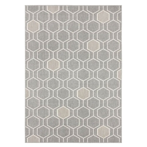 Modern Hexagon Inspired Design Rug