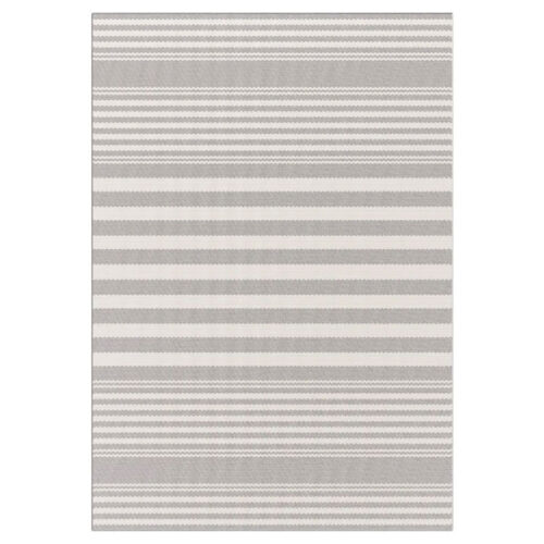 Modern Linear Design Light Rug