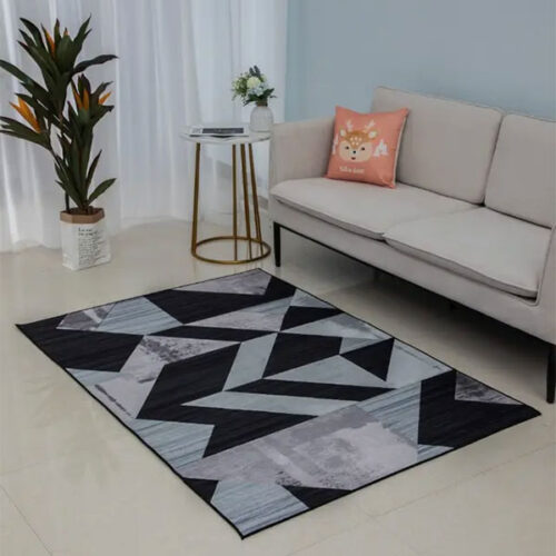 Modern Geometric Pattern Design Rug