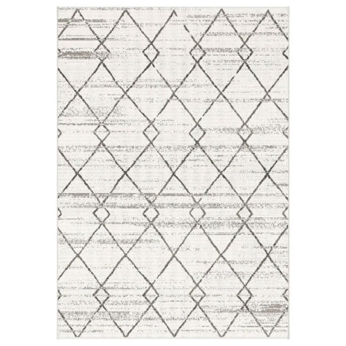 Modern Vintage Diamond Design Rug