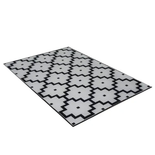 Modern Geometric Blocks Design Rug