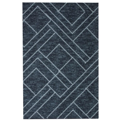 Modern Line & Block Design Rug