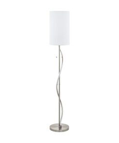 FloorLamp- White and silver