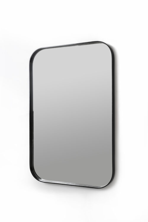 Mirror-900 Round Side View Black