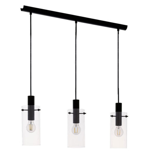 Montefino 3LT 710mm Black Pendant