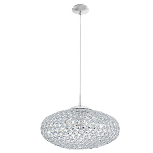 Clemente Medium Chrome Pendant