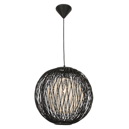 Portia Pendant - Black