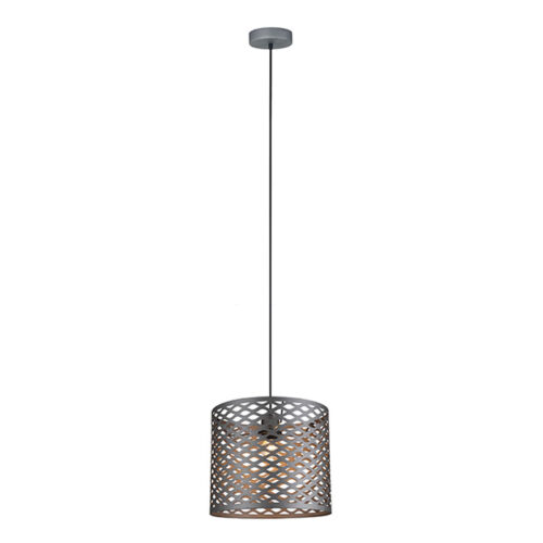 Metal 300mm Grey Pendant