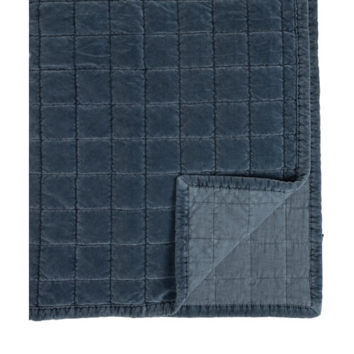 Stone Lux Quilt In Blueberry