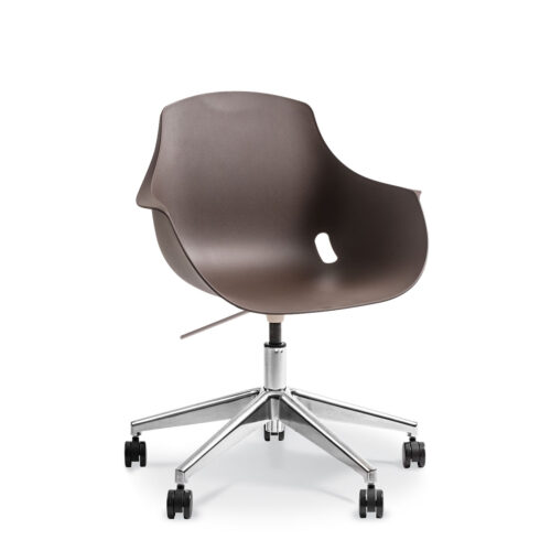 Bellini Chocolate Dining Chair – Timber Legs