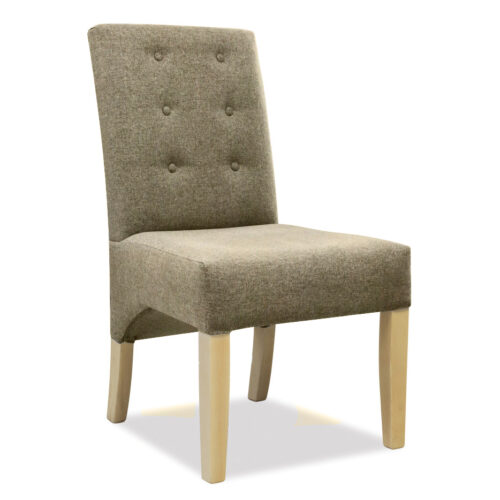 Cally Dining Chair In Toffee
