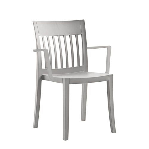 Eden Dining Arm Chair Grey
