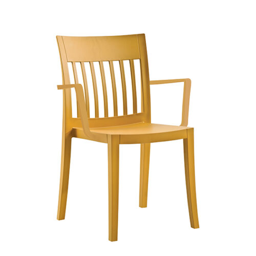 Eden Dining Arm Chair Yellow