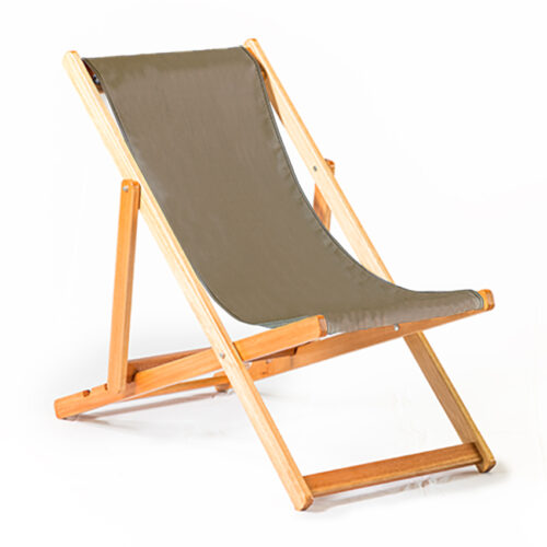 Wooden Pool Lounger 