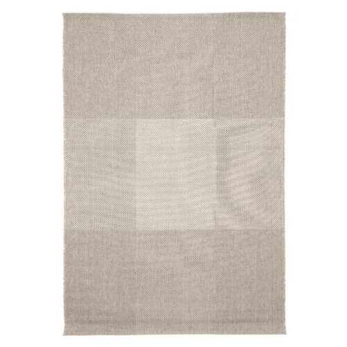 Modern Grace Block Design Multi Tone Beige Cream Rug