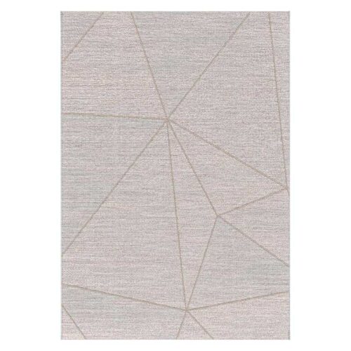 Modern Mira Geometric Modern Design Lighter Rug