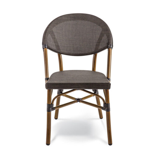 Tavira Dining Chair Bamboo And Charcoal