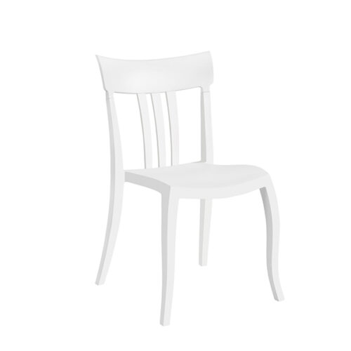 Trio Dining Chair White
