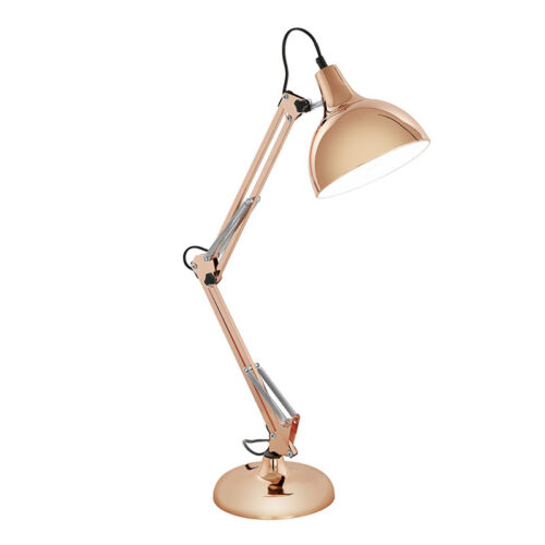 Tablelamp- Side View Copper