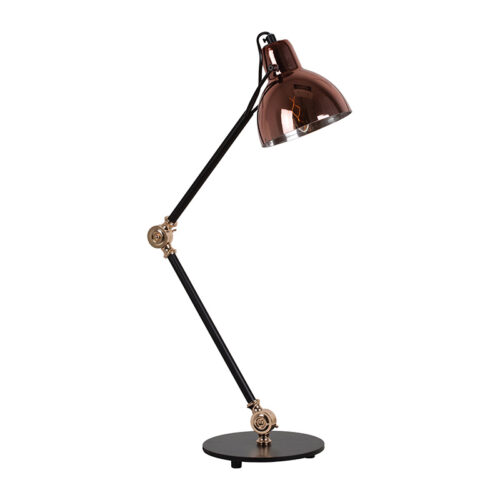 Siena Adjustable Table Lamp - Black/Copper