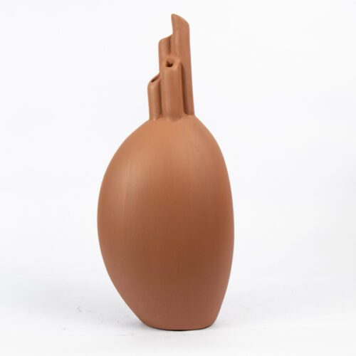 Pasadina Tall Vase In Soft Copper