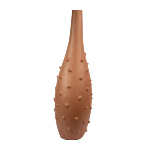 Thorny Vase In Soft Copper - Medium