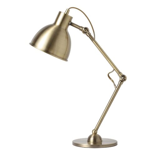 Jean Desk Lamp – Antique Bronze 230V E14 28W Dimensions: 150mm – Height: 505mm